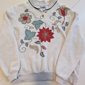 Vintage Embroidered Sweater